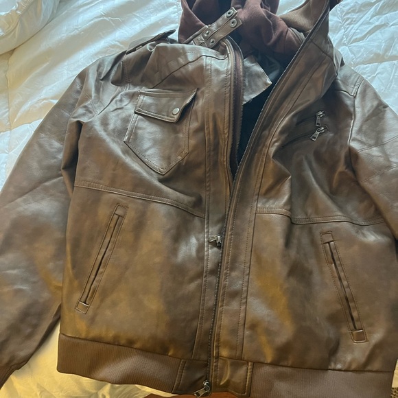 Men’s Leather jacket. Size XL - Picture 1 of 4